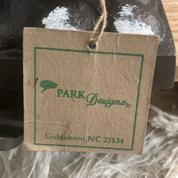 Park Designs Goldsboro, NC Cast Metal Glitter Trees Stocking Hanger - Picture 7 of 17